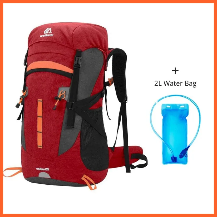 50L Camping Waterproof Hiking Backpack For Men