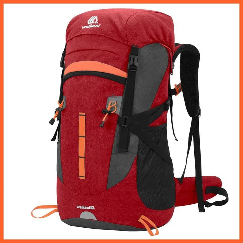 50L Camping Waterproof Hiking Backpack For Men