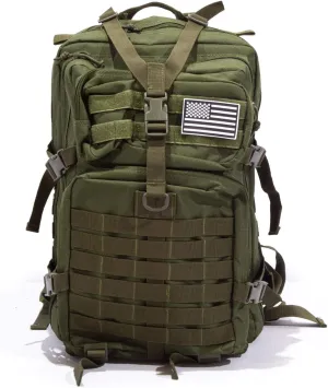50L Expeditionary Tactical Backpack - Large Molle Bag