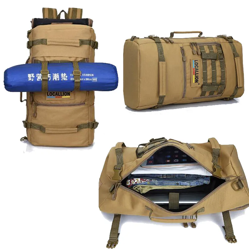 50L New Military Tactical Backpack Camping Bags