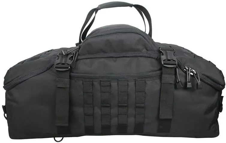 60L 80L Camping Backpacks Men Tactical Backpack Hiking Travel Climbing Rucksack Sports Gym Duffel Bag(L Black)