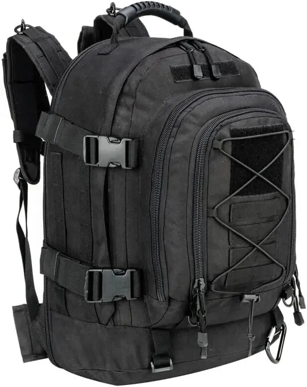 65L Military Tactical Backpack Army Molle Assault Rucksack Men Backpacks Travel Camping Hunting Hiking Bag (camo 2)