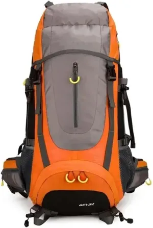 65L Outdoor Waterproof And Wear-resistant Camping Climbing Bag Hiking Mountaineering Backpacks Sport Bag