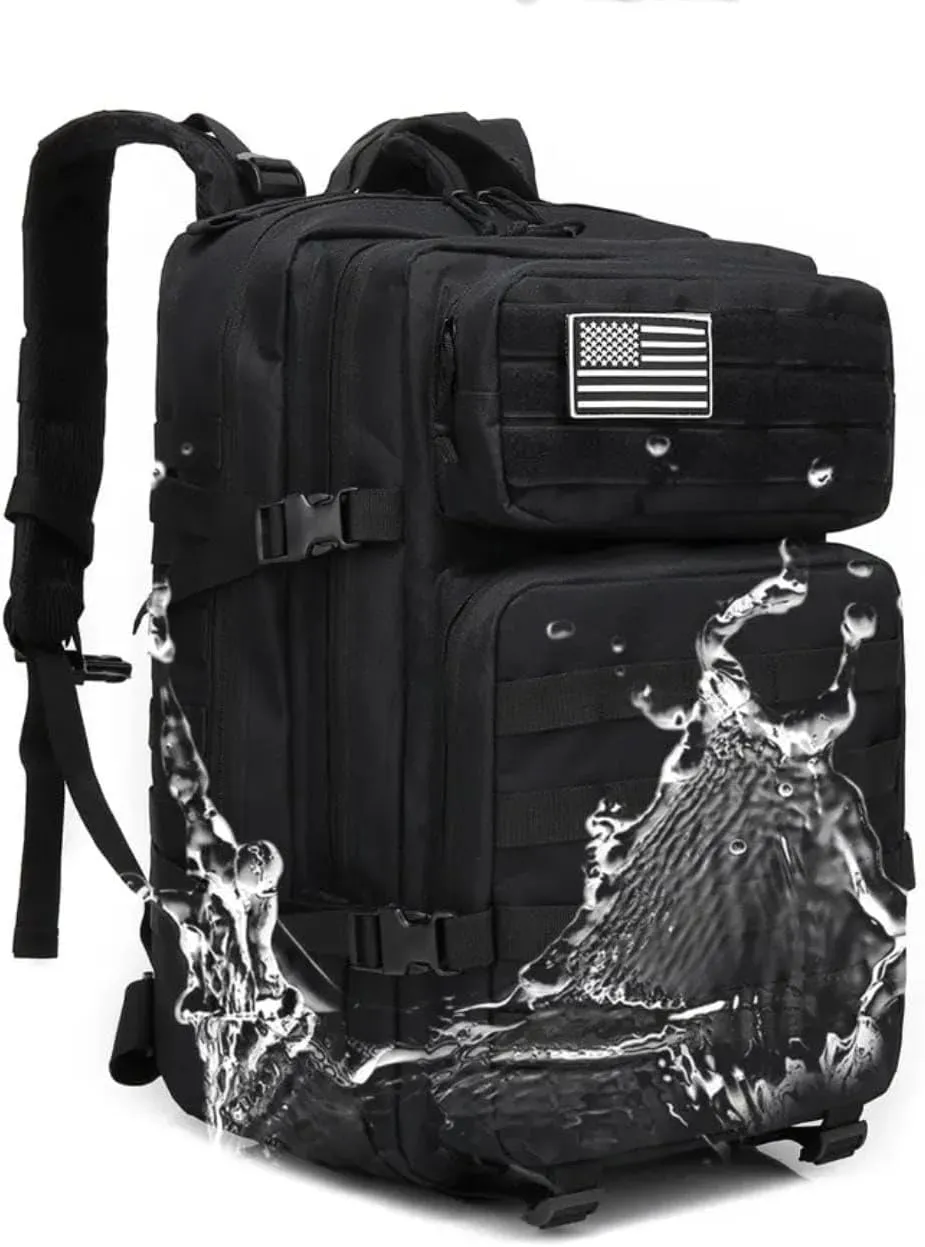 900D Oxford Military Tactical Backpack Molle Army Assault,3 days pack bug out Bag for Photographer,Hicking,Treeking,Travel (Green)