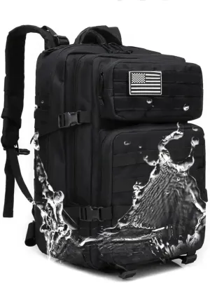 900D Oxford Military Tactical Backpack Molle Army Assault,3 days pack bug out Bag for Photographer,Hicking,Treeking,Travel (Green)