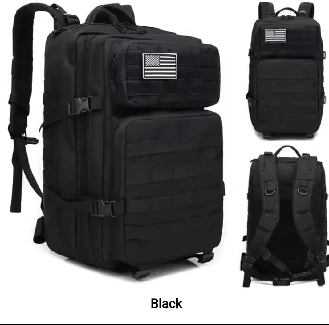 900D Oxford Military Tactical Backpack Molle Army Assault,3 days pack bug out Bag for Photographer,Hicking,Treeking,Travel (Green)