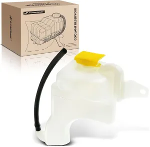 A-Premium Engine Coolant Overflow Recovery Reservoir Tank [with Cap] Compatible with Dodge Caliber 2007-2012 & Jeep Compass Patriot 2007-2017, 4Cyl 1.8L 2.0L 2.4L