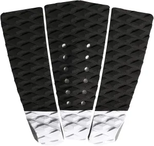 Abahub 3 Piece EVA Surfboard Deck Traction Pads with Kicker for Stomp Skimboards, Surf Boards, Funboard, Fish Board, Black/Blue/Green/Gray/Orange/Pink/White/Wine Red