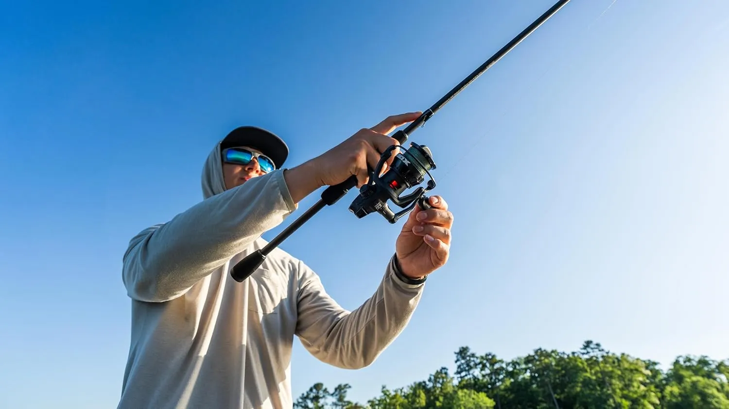 Abu Garcia Max SX Spinning Reel and Fishing Rod Combo