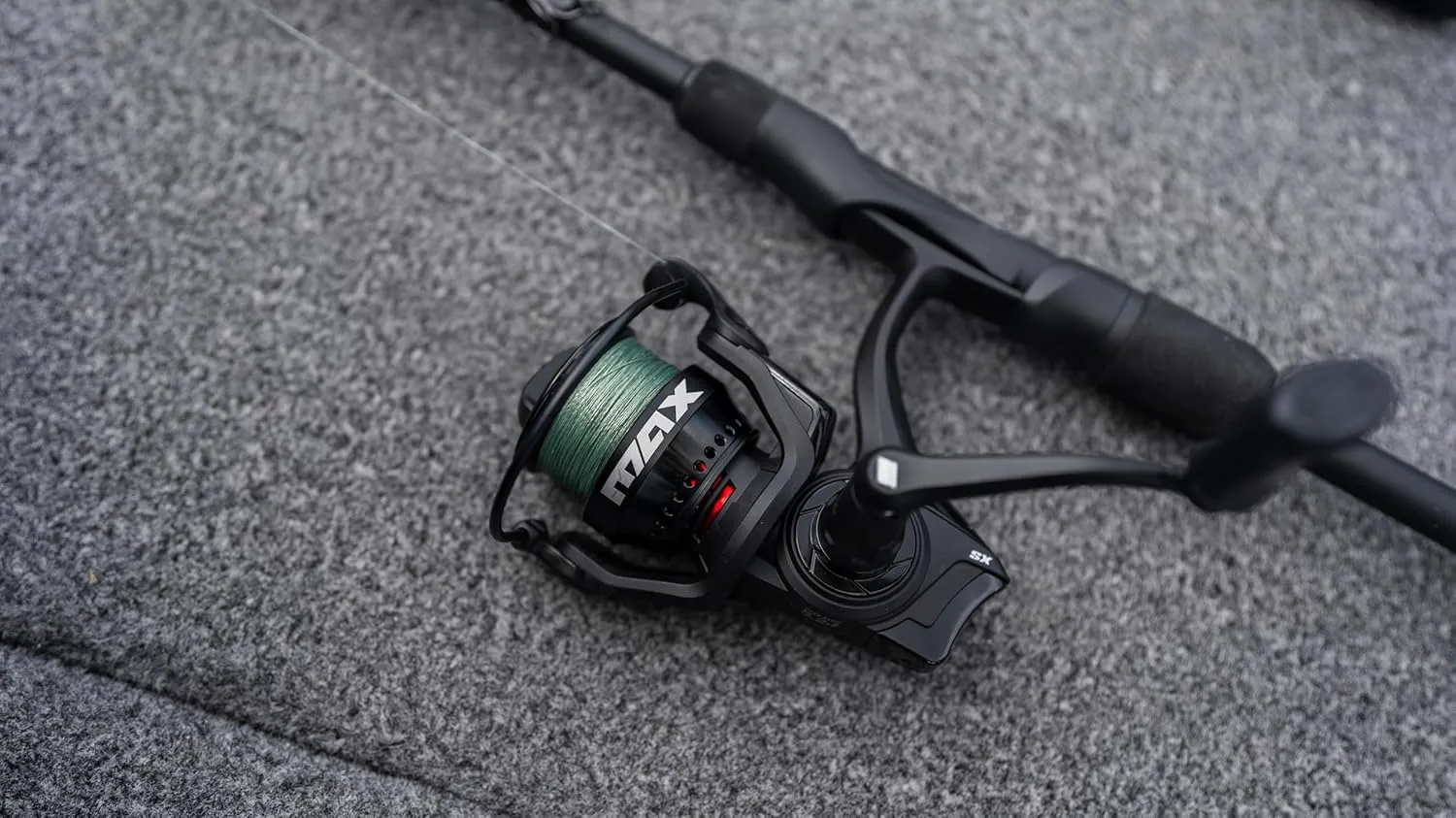 Abu Garcia Max SX Spinning Reel and Fishing Rod Combo