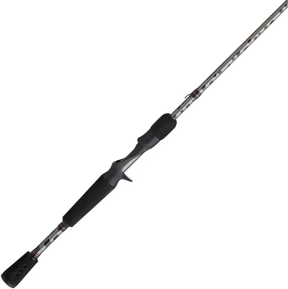 Abu Garcia Vengeance Casting Fishing Rod, 1-Piece Graphite Fishing Rod for Freshwater or Saltwater Fishing, Shock Absorbing Tip