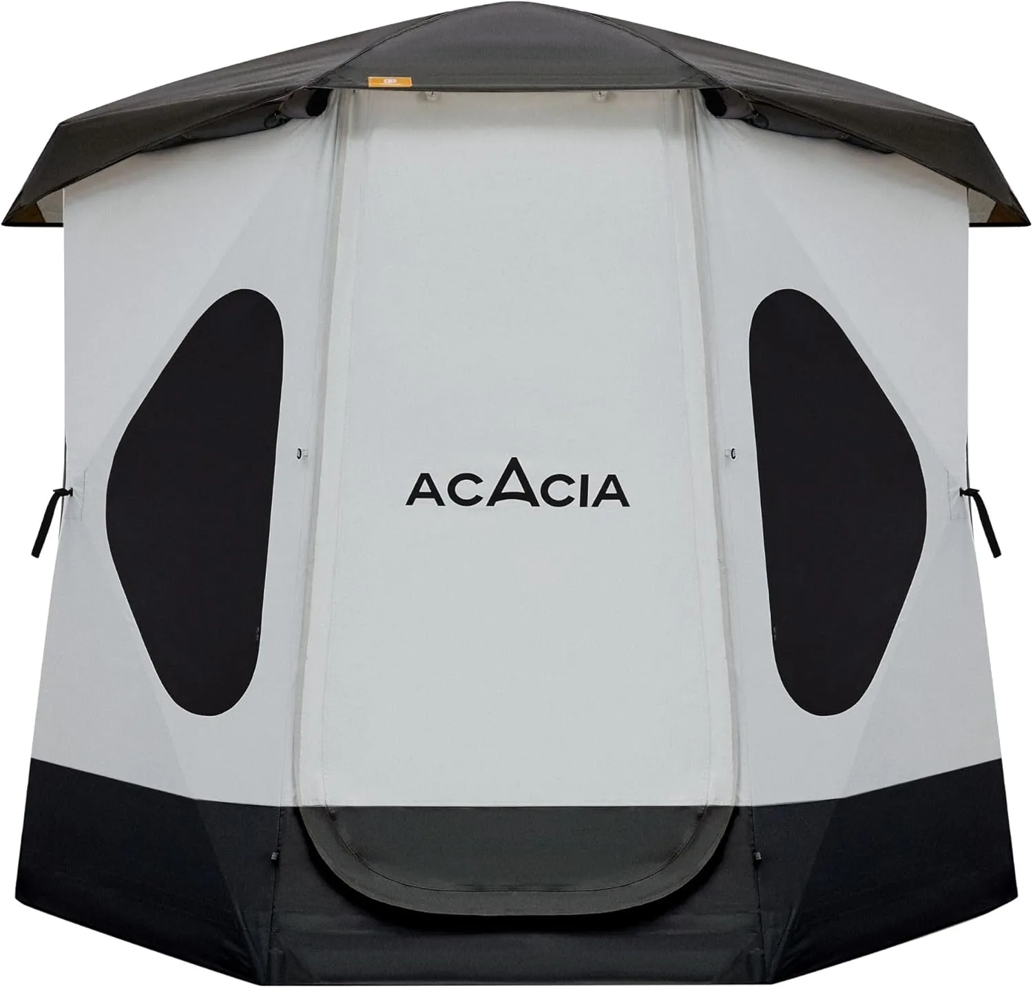 ACACIA Camping Tent, Pop Up Camping Tent with 8 Windows and Footprint, Waterproof Windproof Easy Setup Hub Tent for Family Camping, Hiking and Glamping