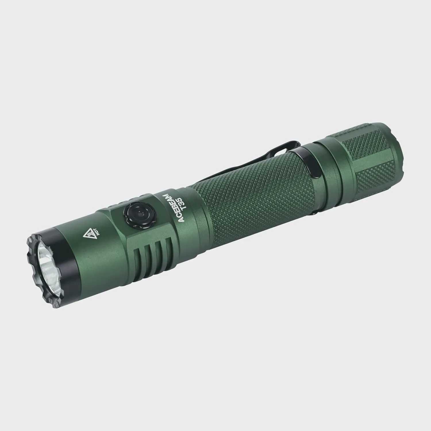 ACEBEAM T35 Tactical EDC Flashlight Gifts for Men, 1900 High Lumens Flashlight Rechargeable, Dual Switches Tactical Flashlight, Super Bright Pocket LED Flashlight for Emergency, Camping