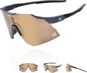 AEROX Running Sunglasses and Sports Glasses for Men and Women - Shades for Cycling and Baseball