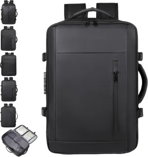 Airback Backpack, Travel Backpack with Vacuum System, Expandable Backpack with Vacuum Compression (Style B,One Size)