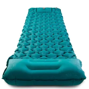 AKSOUL Ultralight Self-Inflating Camping Sleeping Pad with Foot Pump