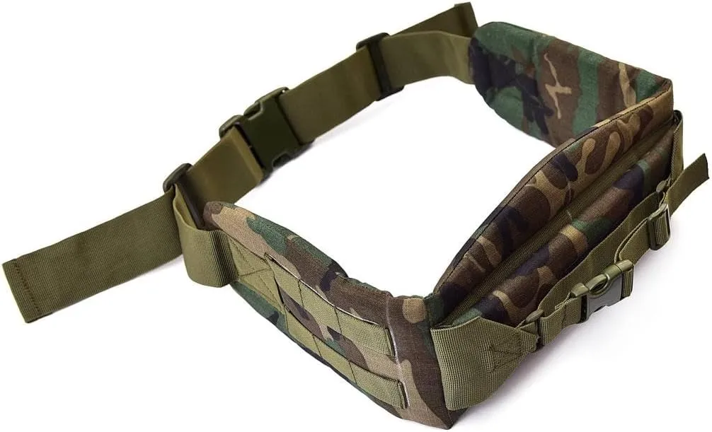 A.L.I.C.E Kidney Belt and Alice Kidney pad with Strap belt/Hip Belt/Kidney belt for framed rucksack LC-2/ALICE Pack
