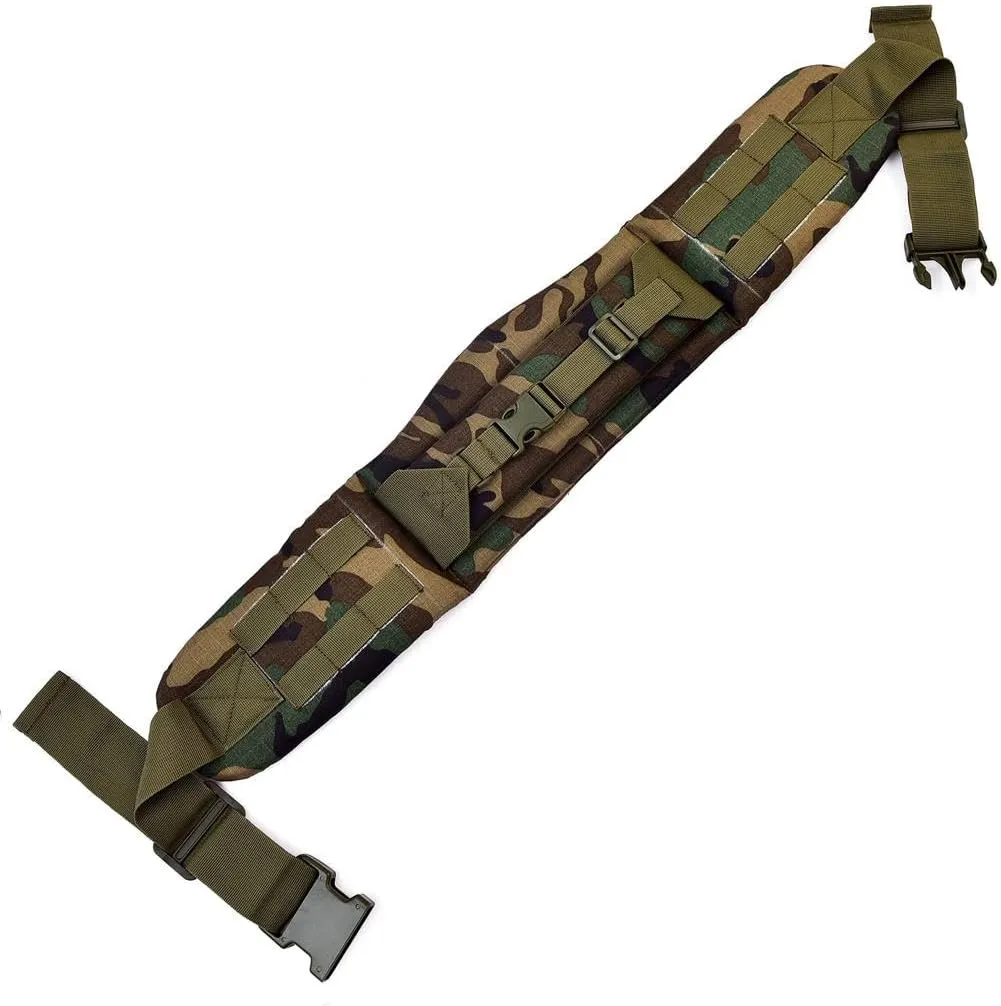 A.L.I.C.E Kidney Belt and Alice Kidney pad with Strap belt/Hip Belt/Kidney belt for framed rucksack LC-2/ALICE Pack