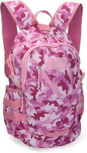 ArcEnCiel 15L Motorcycle Backpack Tactical Bag Rucksacks for Outdoor Camping Trekking Hunting with Patch
