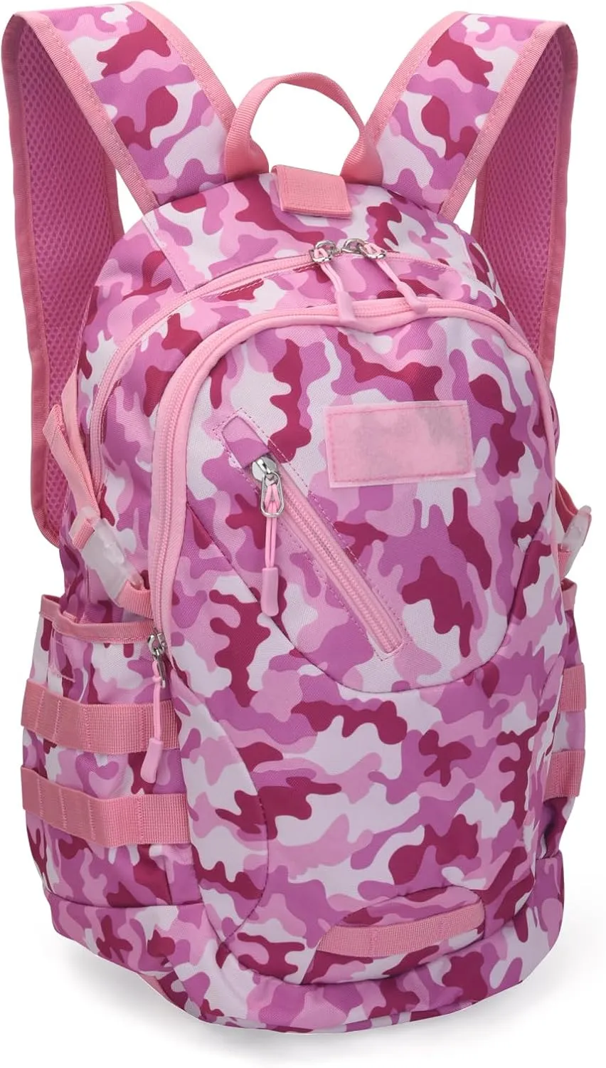 ArcEnCiel 15L Motorcycle Backpack Tactical Bag Rucksacks for Outdoor Camping Trekking Hunting with Patch