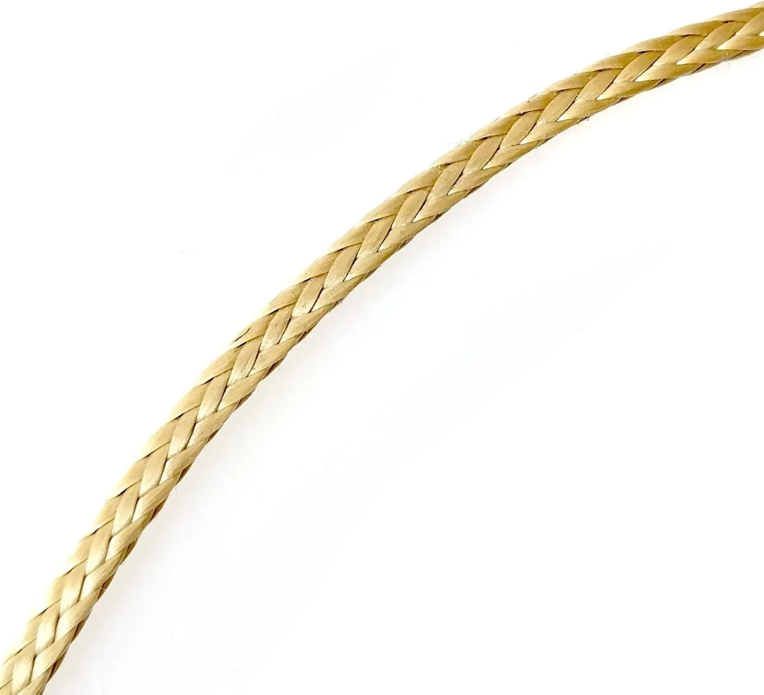 ASR Outdoor Braided Technora 950lb Emergency Survival Cord Rope, Natural 200 feet