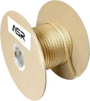 ASR Outdoor Braided Technora 950lb Emergency Survival Cord Rope, Natural 200 feet