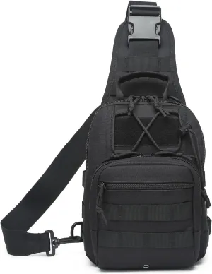 ATBP Small Tactical Sling Backpack Bag for Men Military Shoulder Bag Pack EDC Crossbody Bag for Hiking 7 Liters