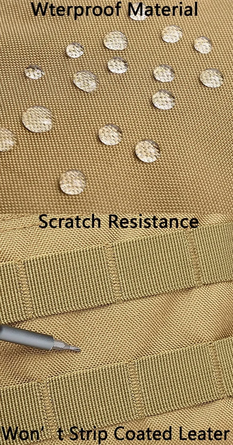 ATBP Small Tactical Sling Backpack Bag Pack for Men Military Shoulder Bag Molle Crossbody Bag for Hiking 6 Liters