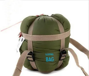 ausuky Hiking Ultralight Sleeping Bag Travel Outdoor Camping Hiking Survival Portable Kit