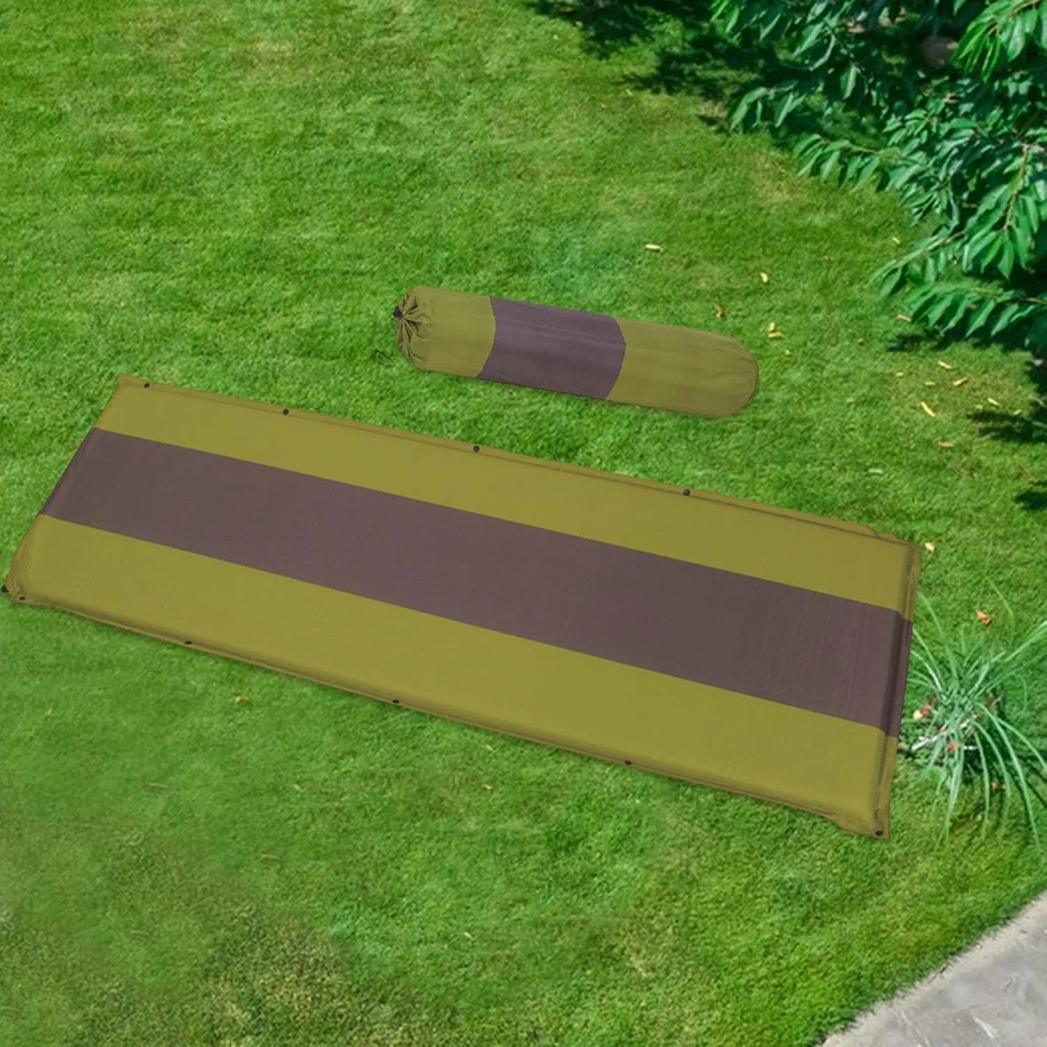 Automatic Inflatable Mattress, Self-Inflating, Sleeping Pad, Travel Bed, Automatic Mattress for Tent
