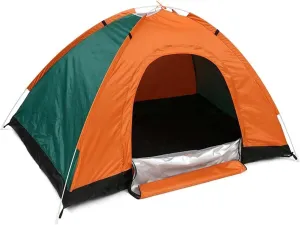 Automatic Pop Up Camping Tent, Outdoor Family Quick Open Beach Tents Portable Foldable Windproof Waterproof Ultralight Instant Setup Tent for 4 Season