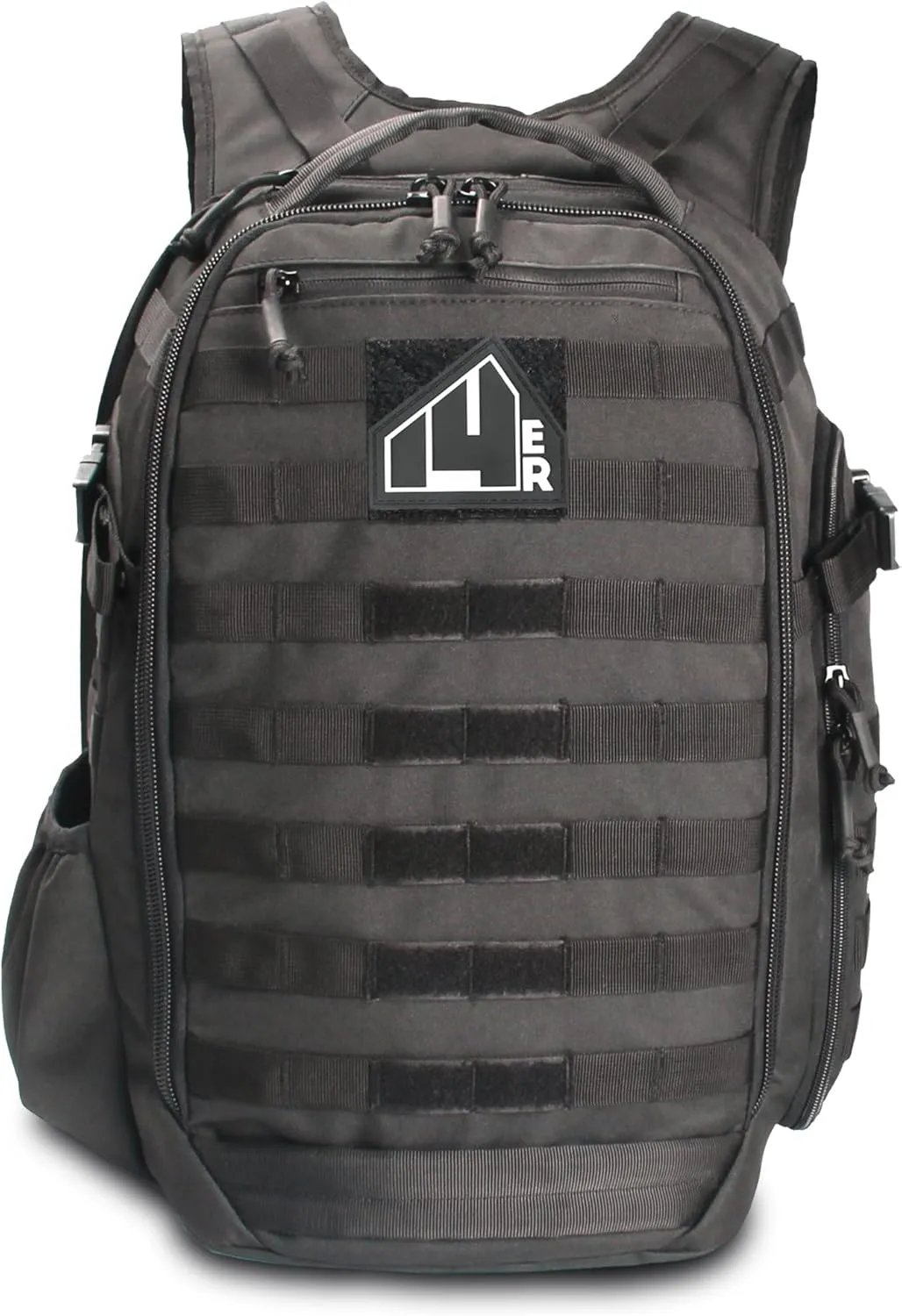 Backpack | 35L Capacity Military Backpack, 3-Day Bug Out Army Backpack | MOLLE Backpack Compatible PALS | Rucking Backpack EDC Hiking Survival Backpacks, Black Tactical Backpack for Men