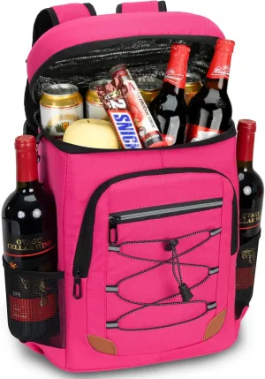 Backpack Cooler Insulated Leak Proof for Men Wowen 36 Cans Soft Cooler Backpack Insulated Waterproof Large Capacity Coolers Bag Portable for Lunch Camping Travel Picnic Hiking