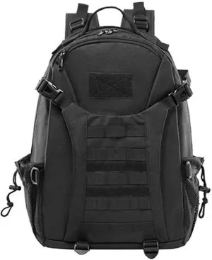 Backpack for Men Nylon Waterproof Backpack for Trekking Fishing and Outdoor Sports(Black)