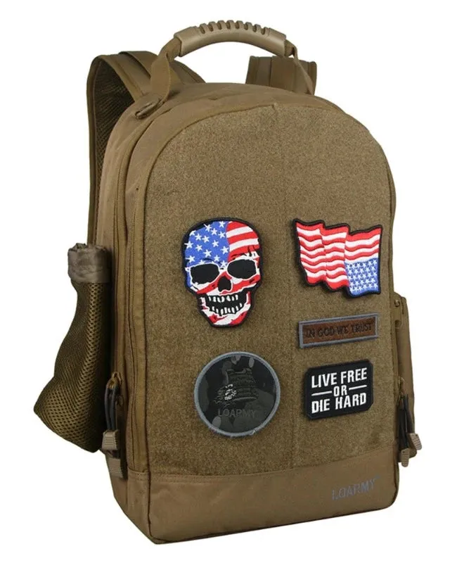 Backpack with 5 Velcro Patches | 20L