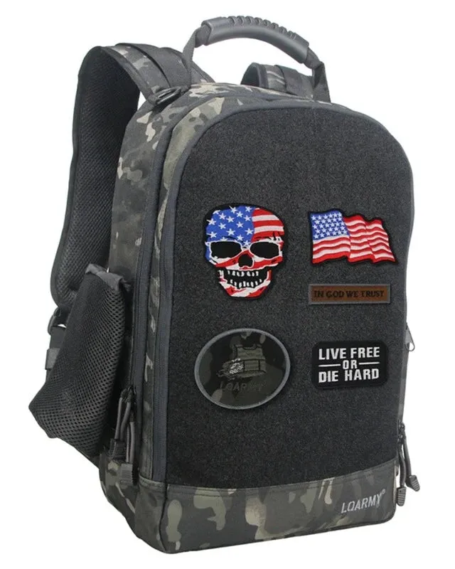 Backpack with 5 Velcro Patches | 20L