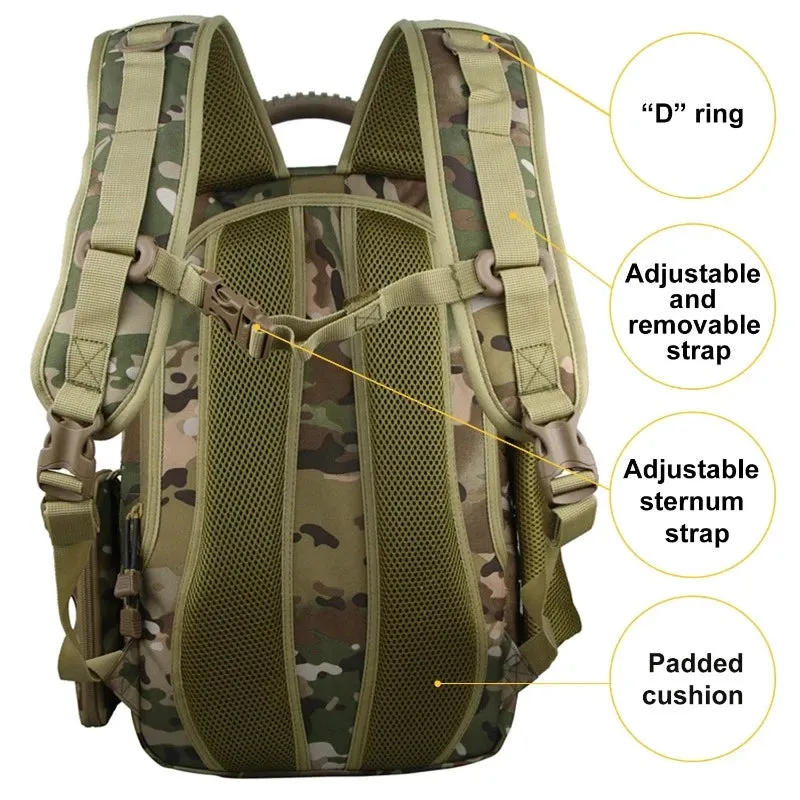 Backpack with 5 Velcro Patches | 20L