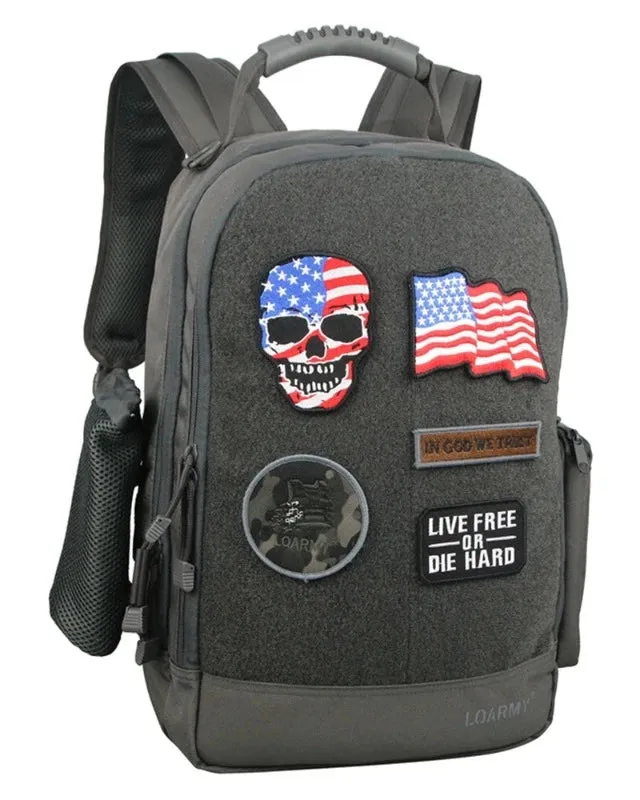 Backpack with 5 Velcro Patches | 20L