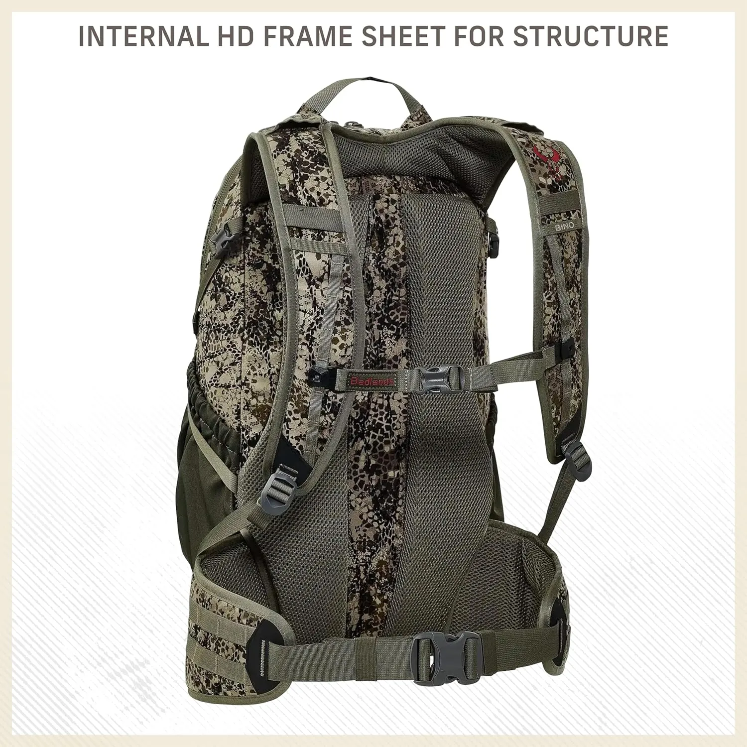 Badlands ATX 16 Hunting Pack - All-Terrain Xtreme Tactical Backpack, Lightweight, Water Resistant, Approach GT