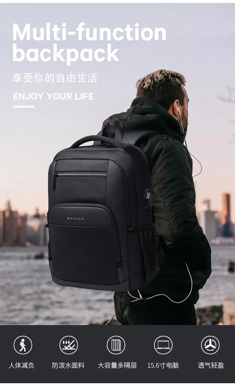 Bange Men's Designer Laptop Bag Tactical Sports Backpack Men