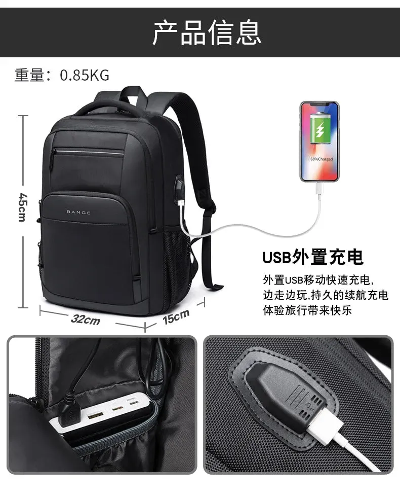Bange Men's Designer Laptop Bag Tactical Sports Backpack Men