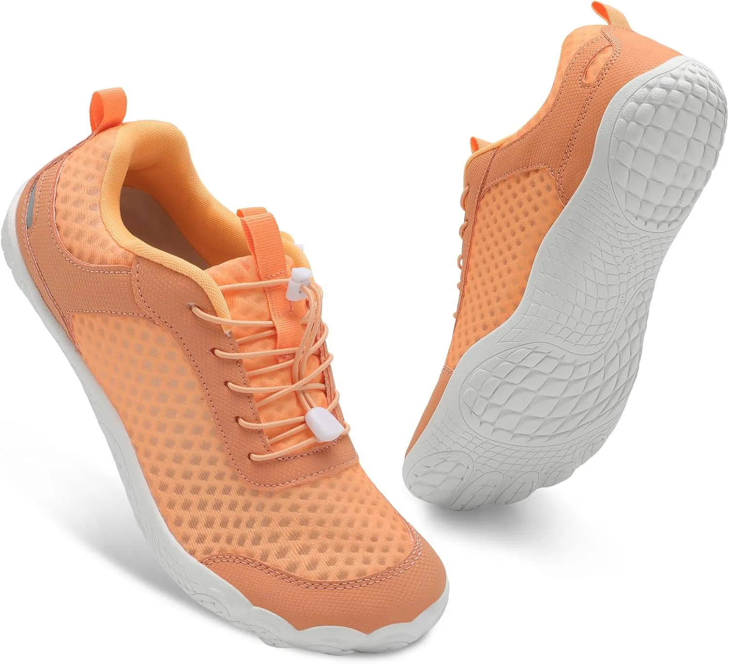 BARERUN Water Shoes Women Men Quick-Dry Wide Toe Athletic Hiking Water Sports Shoes Adjustable Zero Drop Barefoot Shoes for Beach Swim Kayaking Surfing Walking Training