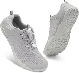 BARERUN Water Shoes Women Men Quick-Dry Wide Toe Athletic Hiking Water Sports Shoes Adjustable Zero Drop Barefoot Shoes for Beach Swim Kayaking Surfing Walking Training