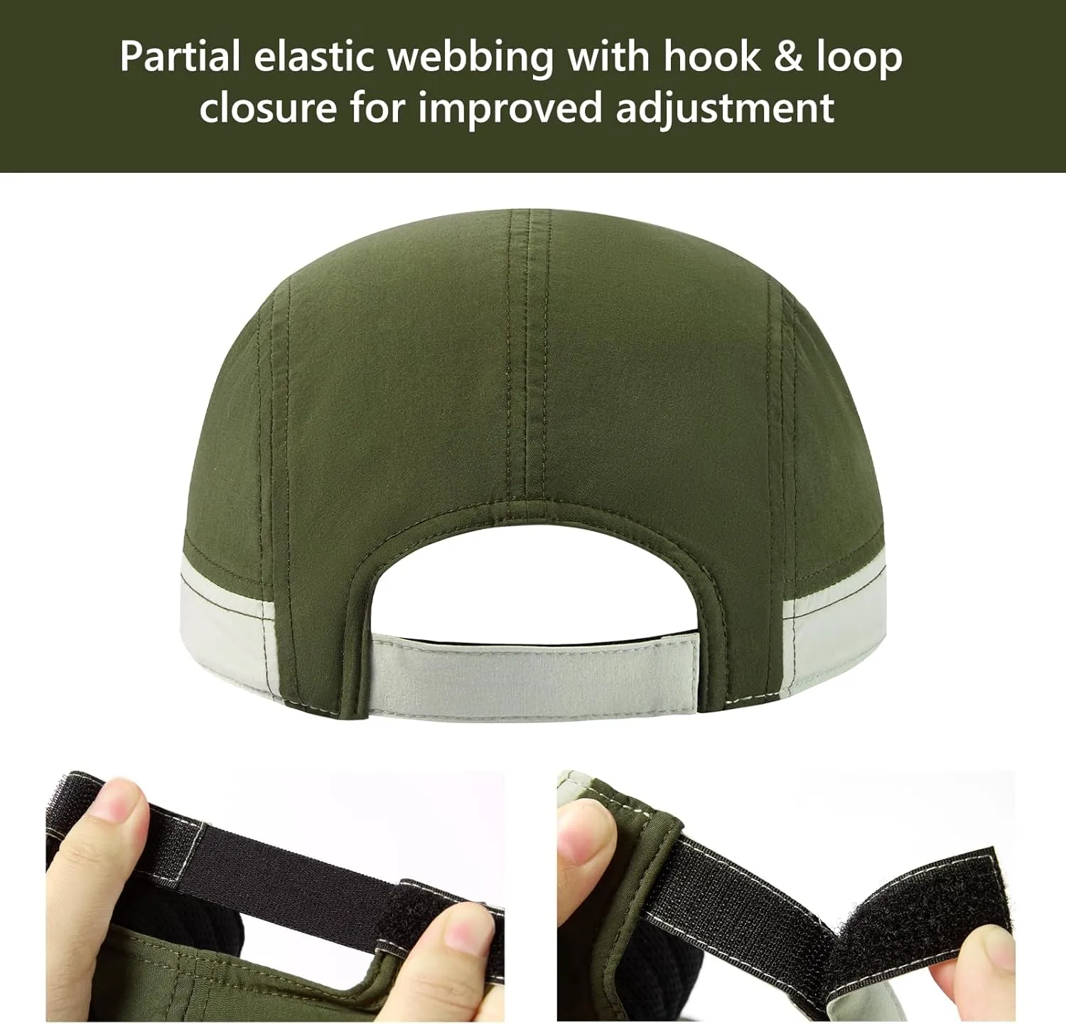 BASSDASH Ultralight UPF 50  Soft Baseball Caps Unstructured Quick Dry Folding Hat Adjustable for Men Woman Outdoor Activities