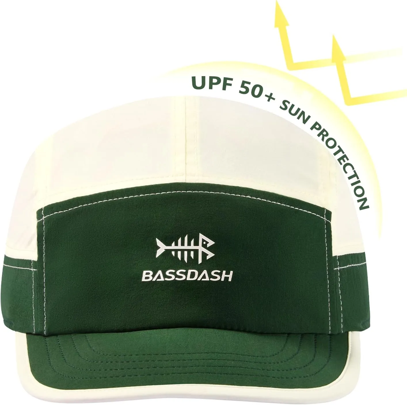 BASSDASH Ultralight UPF 50  Soft Baseball Caps Unstructured Quick Dry Folding Hat Adjustable for Men Woman Outdoor Activities