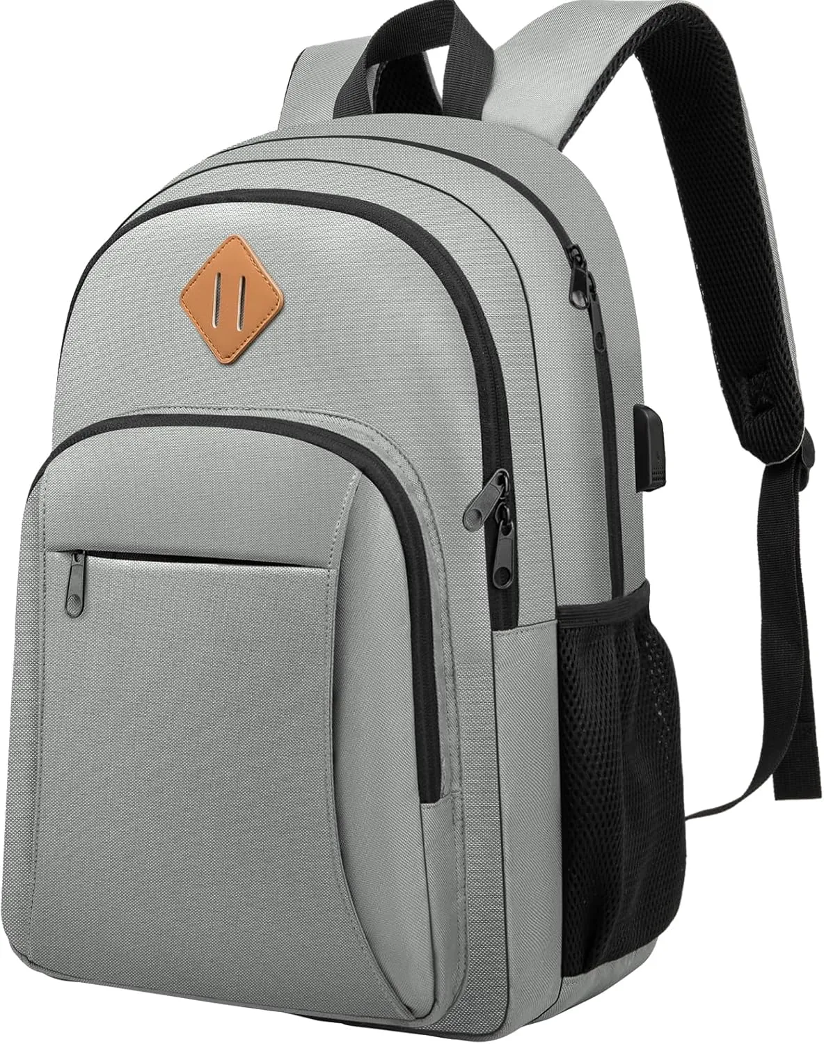 Beaulyn Travel Laptop Backpack, Anti Theft Backpack with USB Charging Port, Waterproof Bookbag & Computer Bag for Men & Women