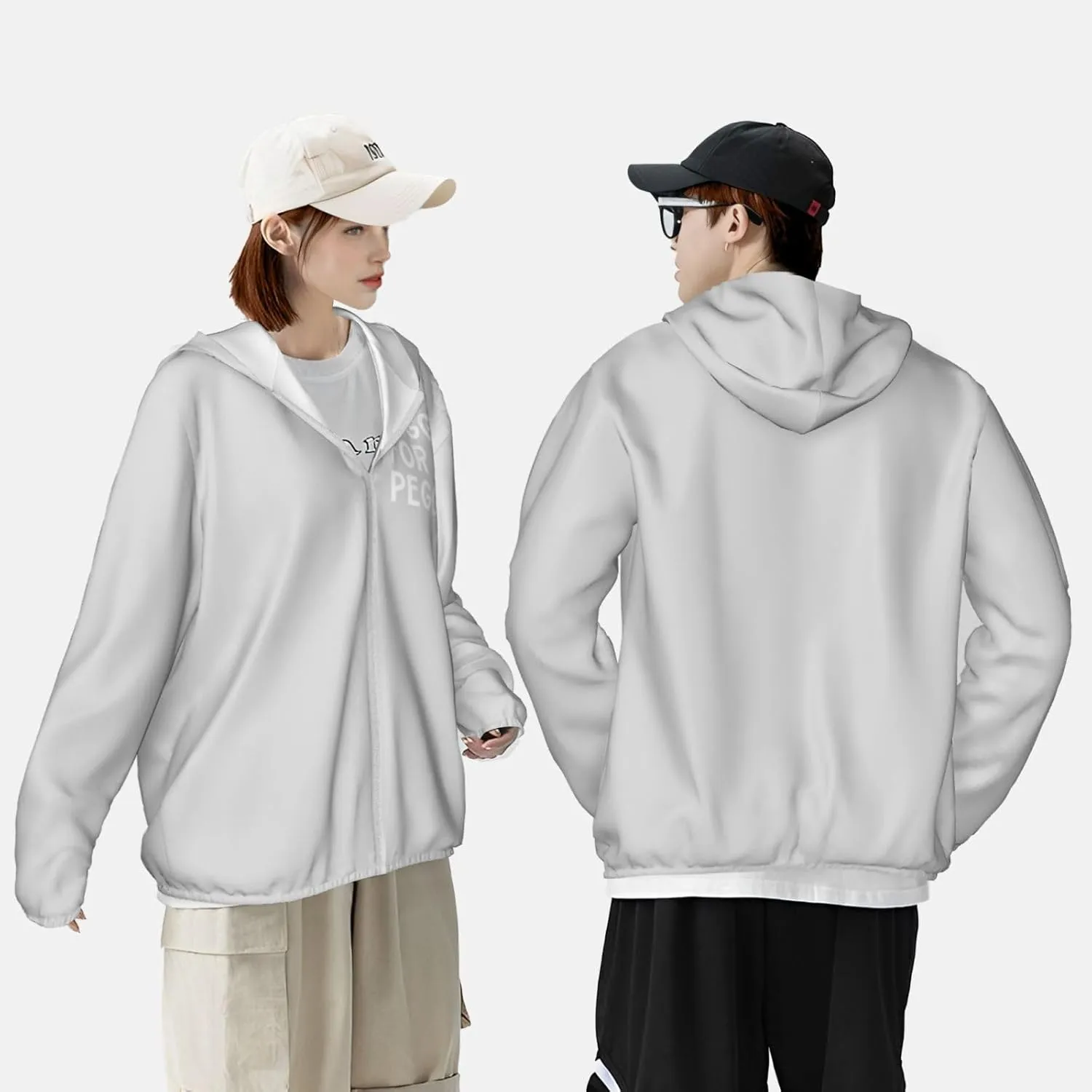 Begging for A Pegging Men's Sun Protection Shirts with Zipper Lightweight SPF Uv Shirt for Fishing Running Hiking,