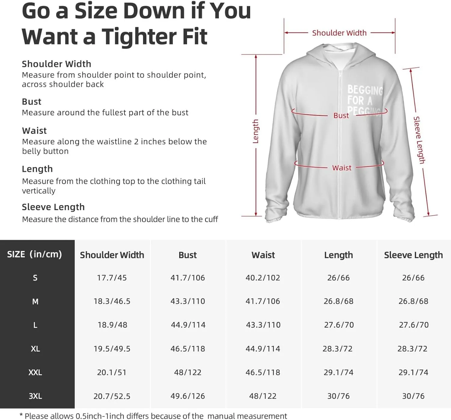 Begging for A Pegging Men's Sun Protection Shirts with Zipper Lightweight SPF Uv Shirt for Fishing Running Hiking,