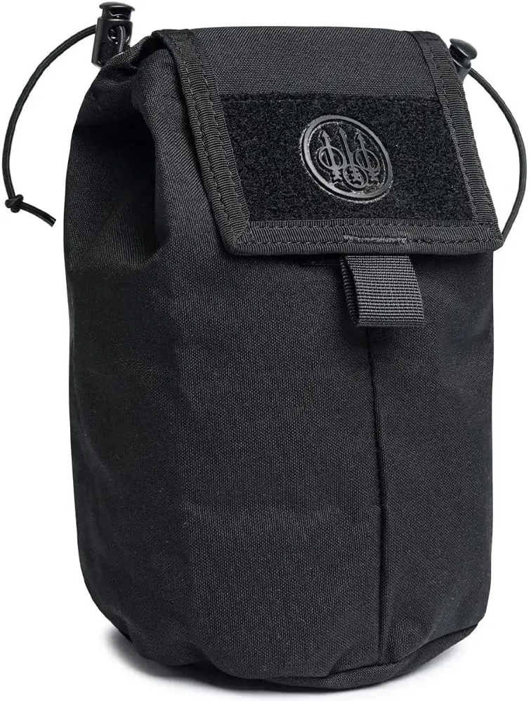 Beretta Tactical Foldable Dump Pouch withClosure & MOLLE System | Compact Roll-Up Utility Bag | Rugged Durable Water-Repellent Magazine Pouch