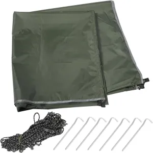 BESPORTBLE 1 Set Picnic Camping Tarpaulin Large Tent Trap Picnic Blanket Waterproof Tents for Camping Sunshade Outdoor - Tent Waterproof Awning Beach Canopy Poles Covers 210d Oxford Cloth